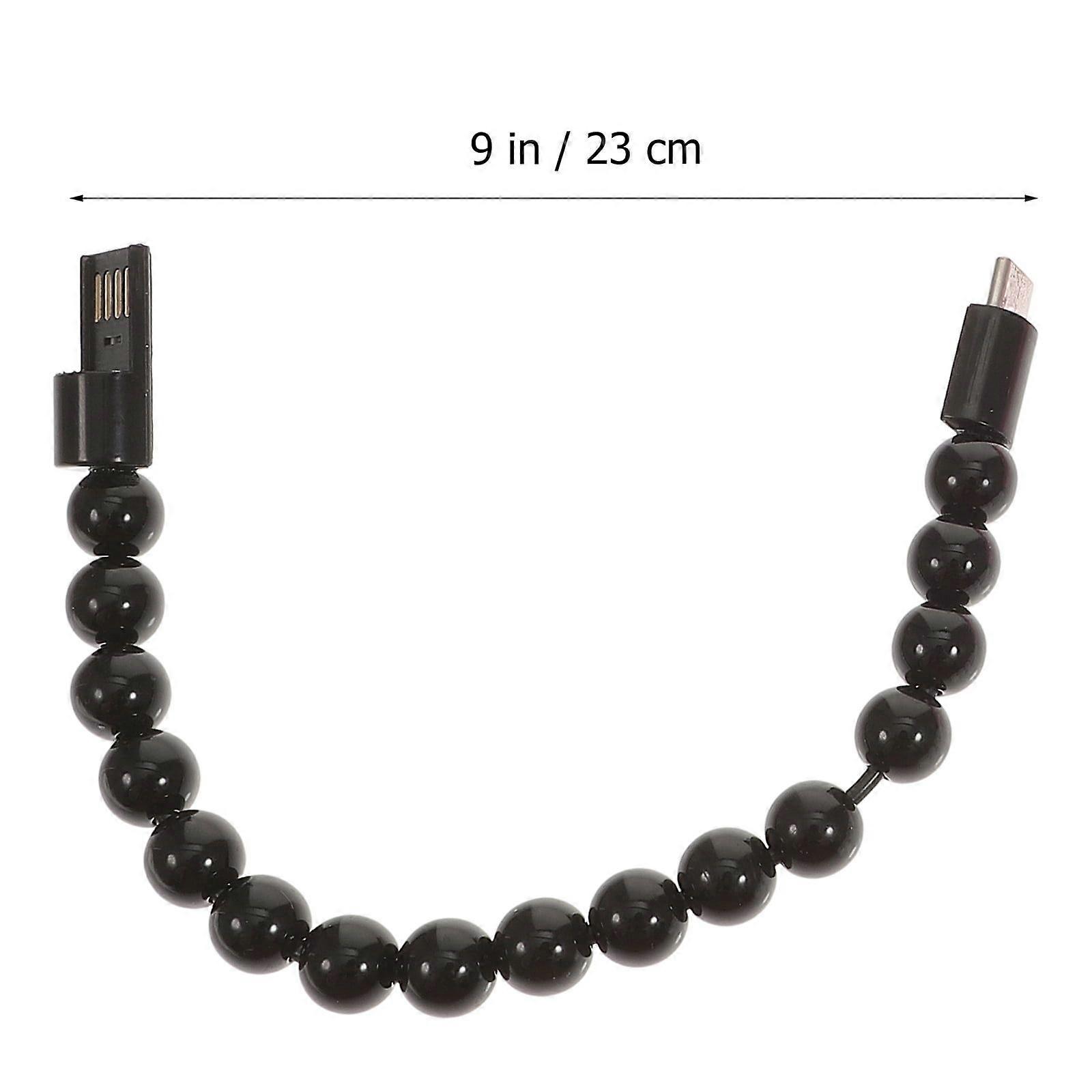 3pcs Bracelet-shaped Cable USB Cable Charging Cord Electronic Accessory