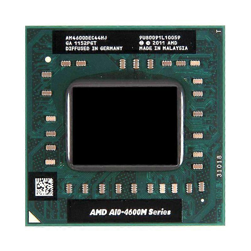 A10-4600M CPU - Socket FS1 4 Cores 4 Threads 2.3GHz 2MB L2 Cache 4MB L3 Cache 35W.