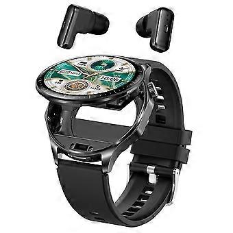 Relógio inteligente 2 em 1 com fones de ouvido TWS Tela AMOLED de 1,43 polegadas Bluetooth Relógio de pulso de chamada