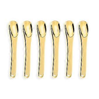 6er-Pack Make-up-Spatel-Set, robuste Kosmetiklöffel für Gesichtspflege und Hautpflege