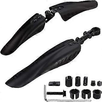 2026 Bike Mudguard Set, Bicycle Mudguards Universal Full Cover Thicken Widen Bicycle Fenders Set, Front And Rear Mud Guard Portable Adjustable Bike Mu