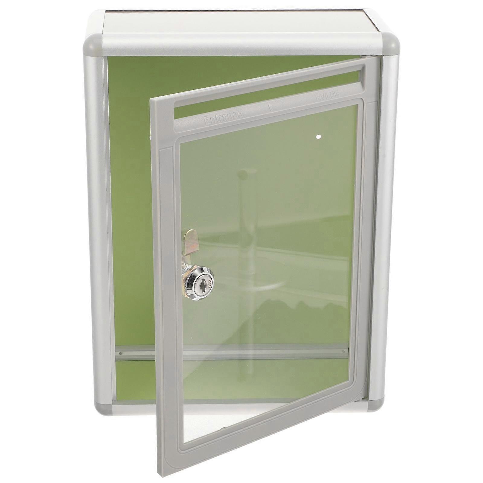 Wall Mounted Mailboxes Locking Mailbox Wall Mount Suggestion Box Wall-mount Letterboxes Post Catcher