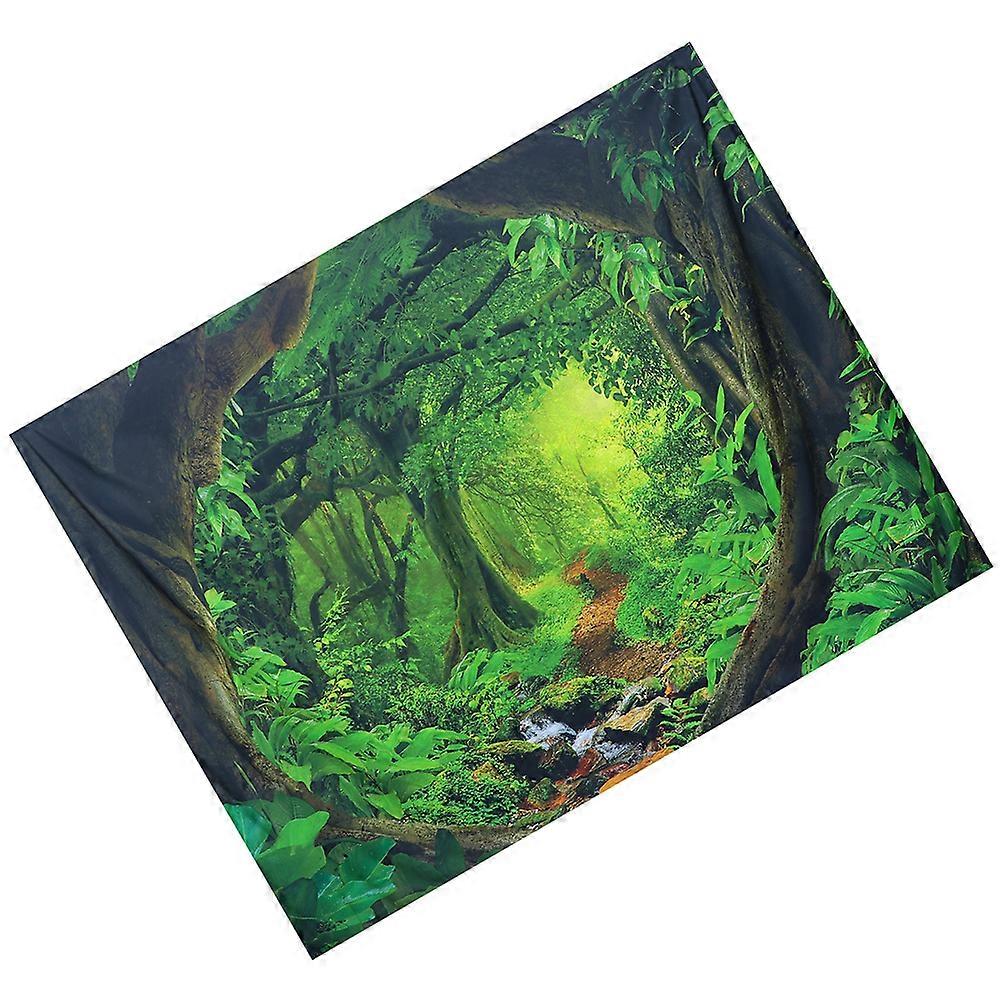 Forest Pattern Background Cloth Backdrop Cloth Fashionable Wall Tapestry