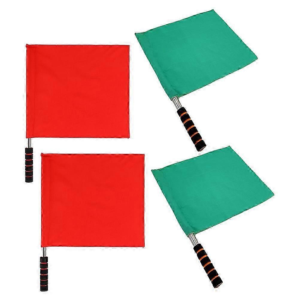 Signal Flags Versatile Referee Flags for Outdoor Use 4Pcs Set