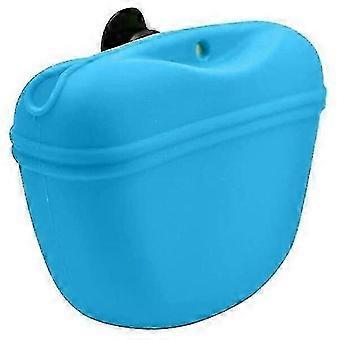 Blue dog treat bag, lightweight and weather-resistant to meet diverse needs