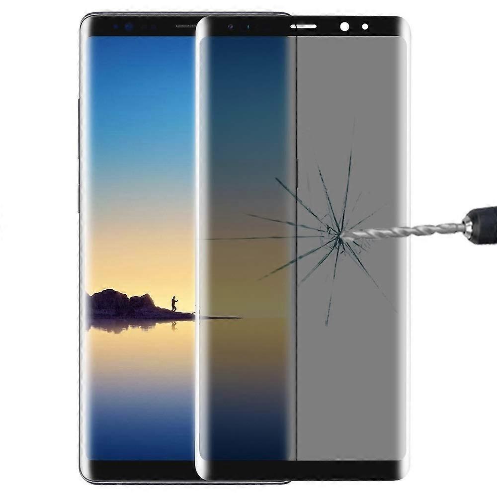 Screen Protector AntiSpy Privacy Filter UV Full Edge Coverage Tempered Glass for Galaxy Note 8