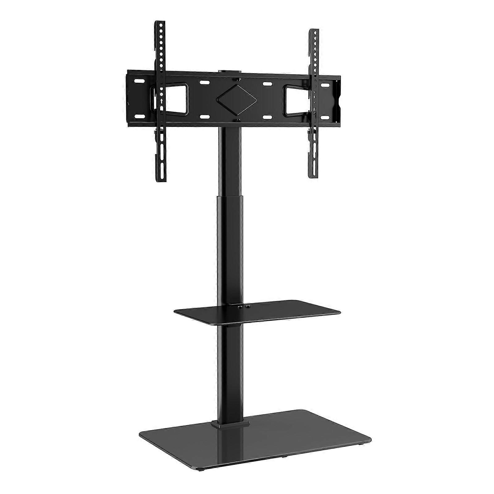 Suporte de TV, para TVs de 32 a 65 polegadas, com base de vidro temperado para quarto, sala de estar