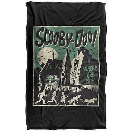 Scooby Doo Poster Supersoft Blanket