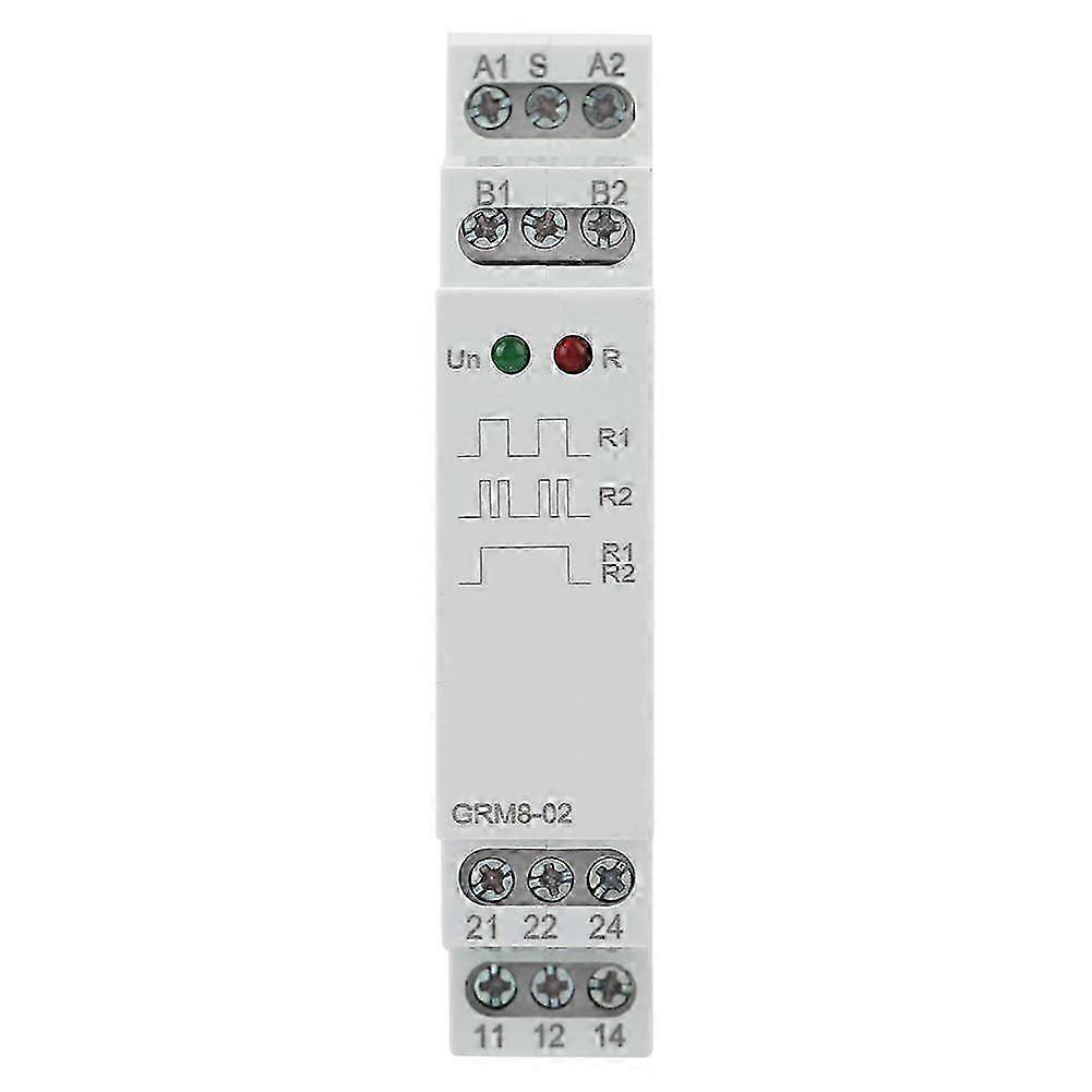 GRM8-02 Electronic Impulse Relay Latching Relay Memory Relay AC 230V