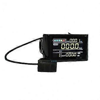 E-Bike LCD Display Panel with Colour Screen compatible with 24V/36V/48V/60V/72V Electric Bikes Accessories