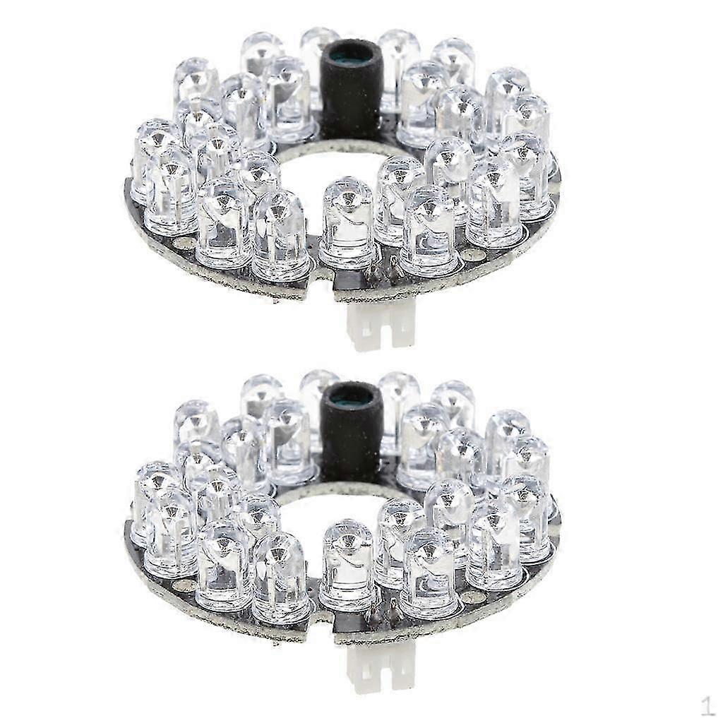 2 x 24 LED IR module for dome security cameras
