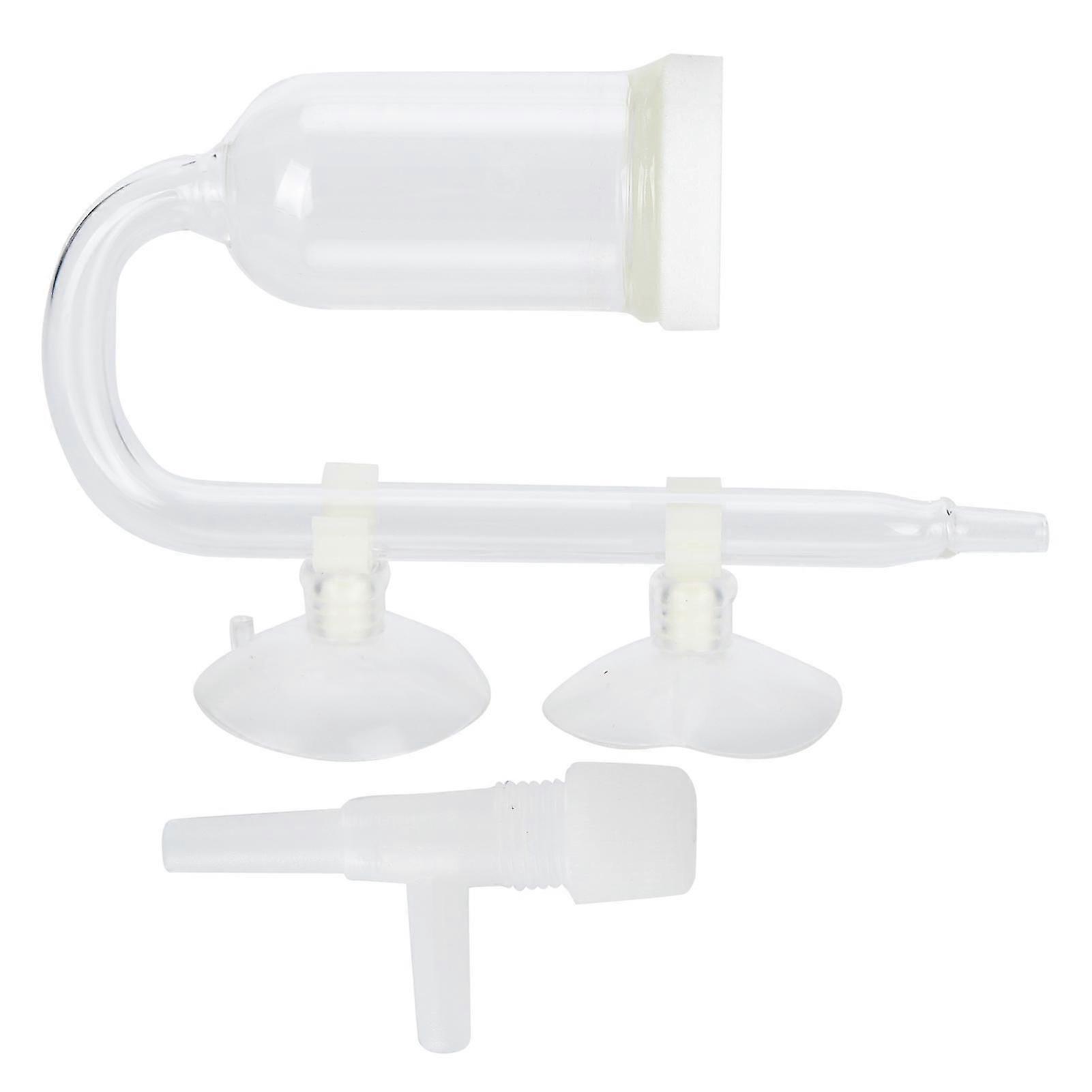 Aquarium Carbon Dioxide Transparent Bubble Counter Refiner CO2 Fish Tank DiffuserSmall