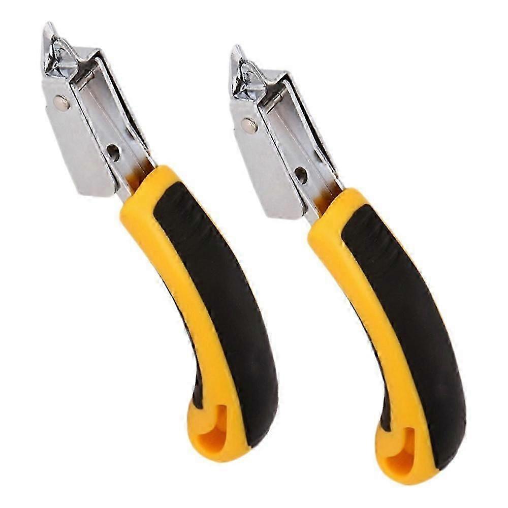 2Pcs Staple Remover Staple Pull Tool Remove Staples Handheld Nail Remover Puller