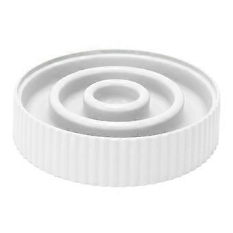 Slow Feeder Pet Bowl Prevent Choking Slip Proof Promote Digestion Pet Puzzle Food Bowl for Small Medium Dogs Cats White