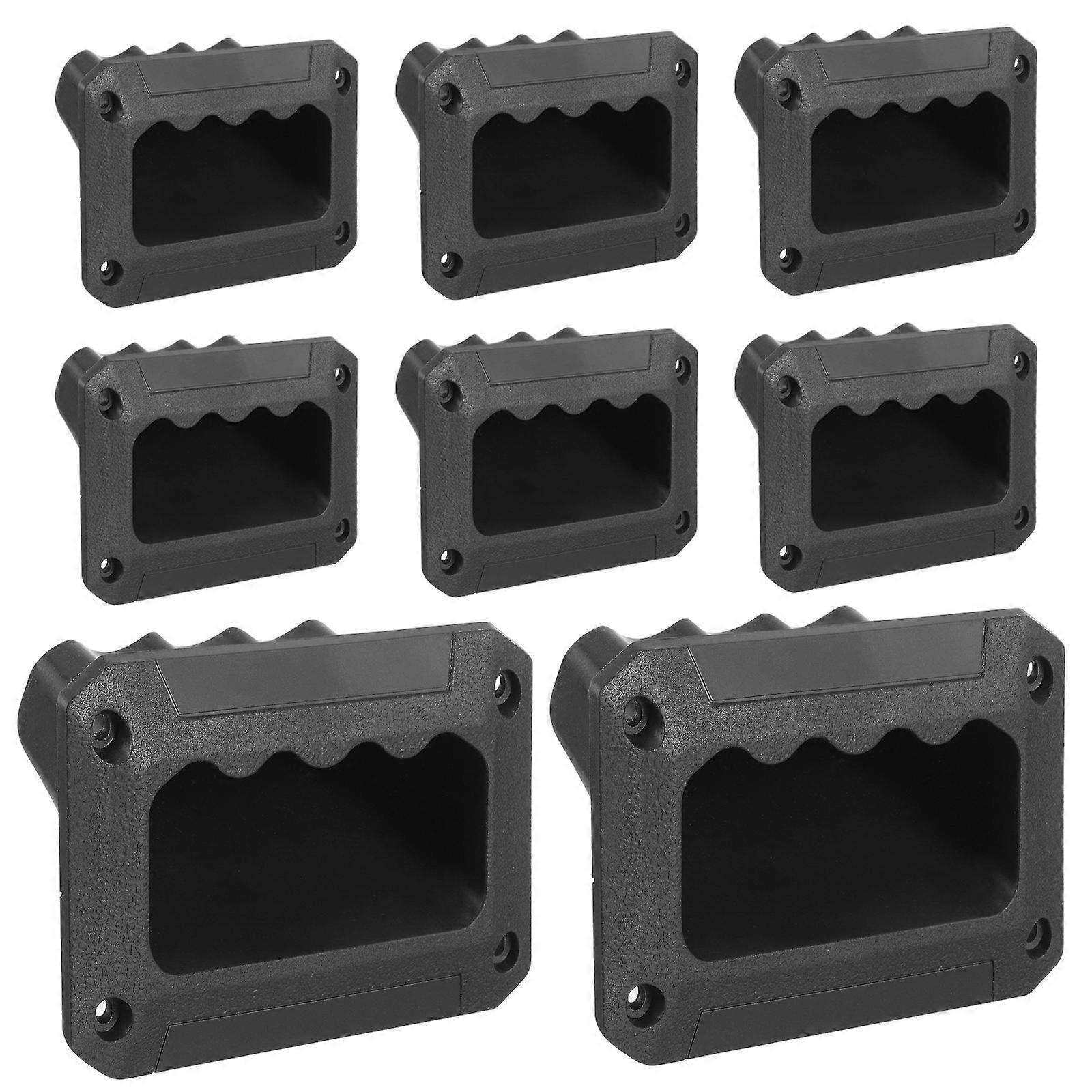 16Pcs Plastic Speaker Handle for Side Handle Replacement Black
