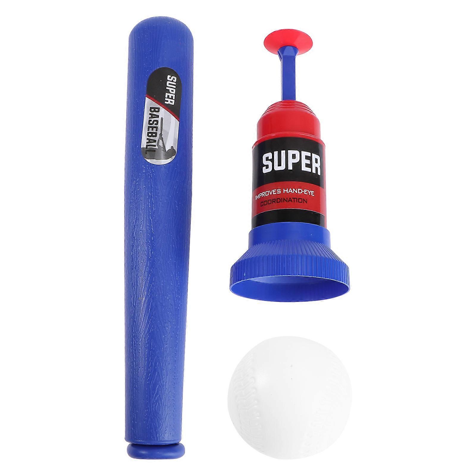 Automatic Baseball Toy Launcher Bat Set for Kids Practice Training
