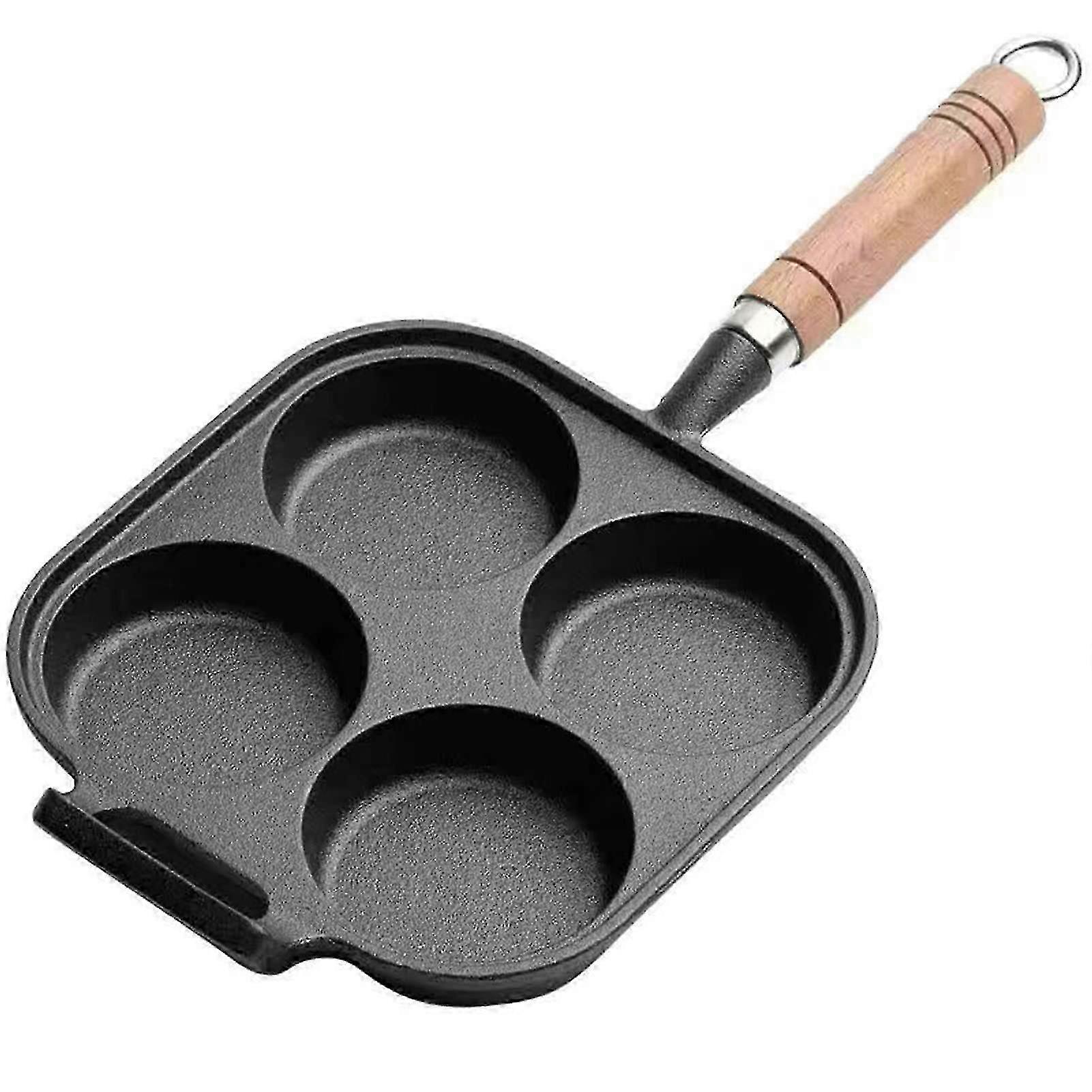 4-Section Marble Nonstick Pan
