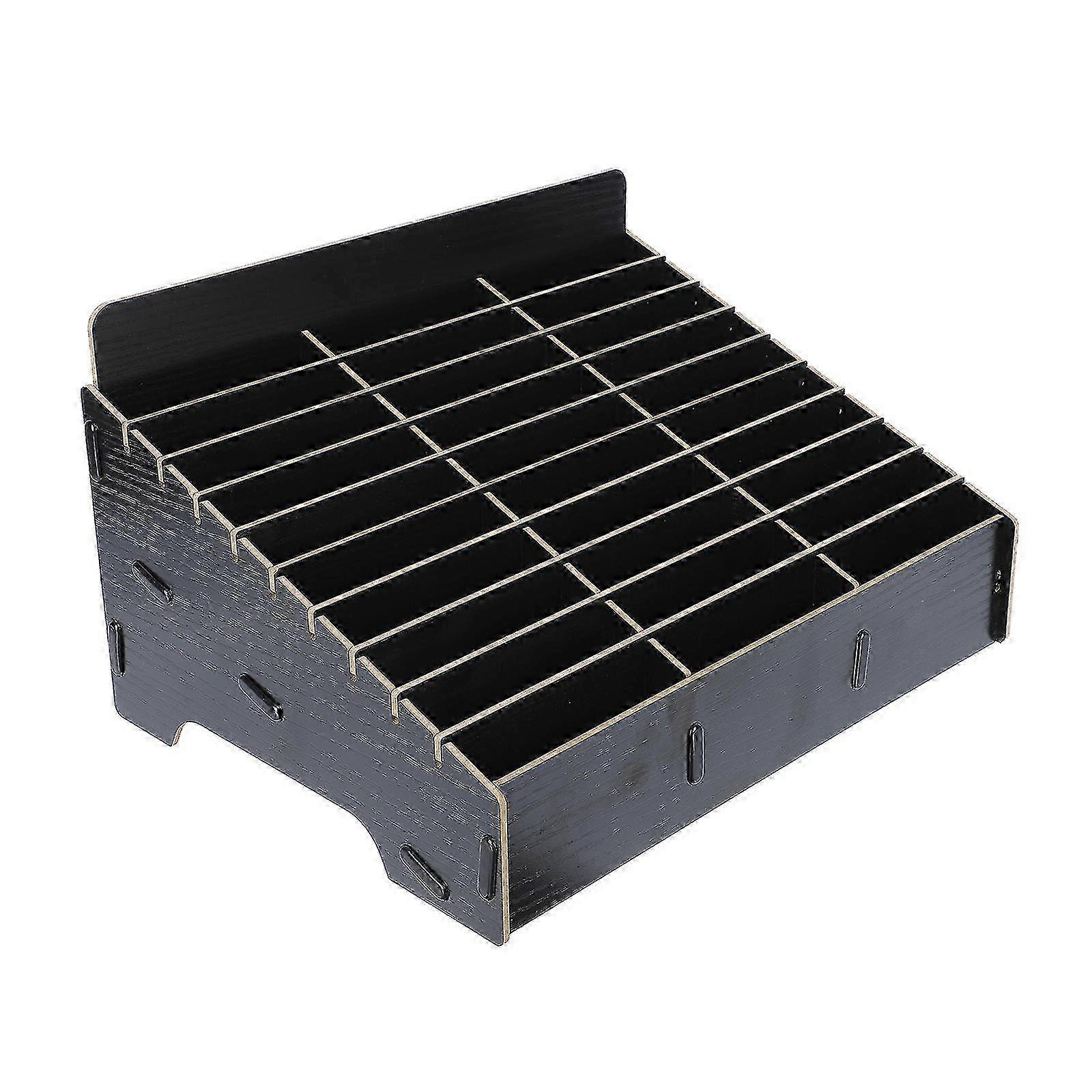 Solid Wood Temporary Phone Storage Box