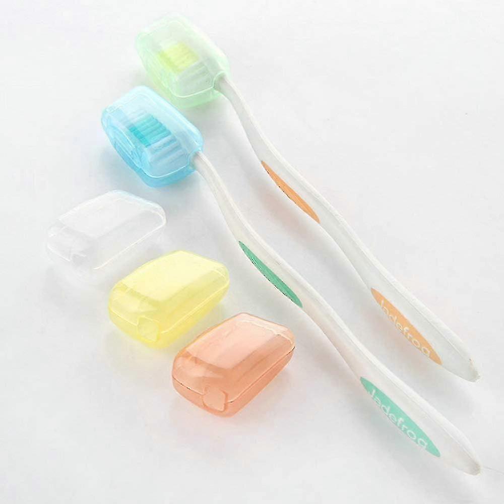 5 Pack Toothbrush Head Protective Cases