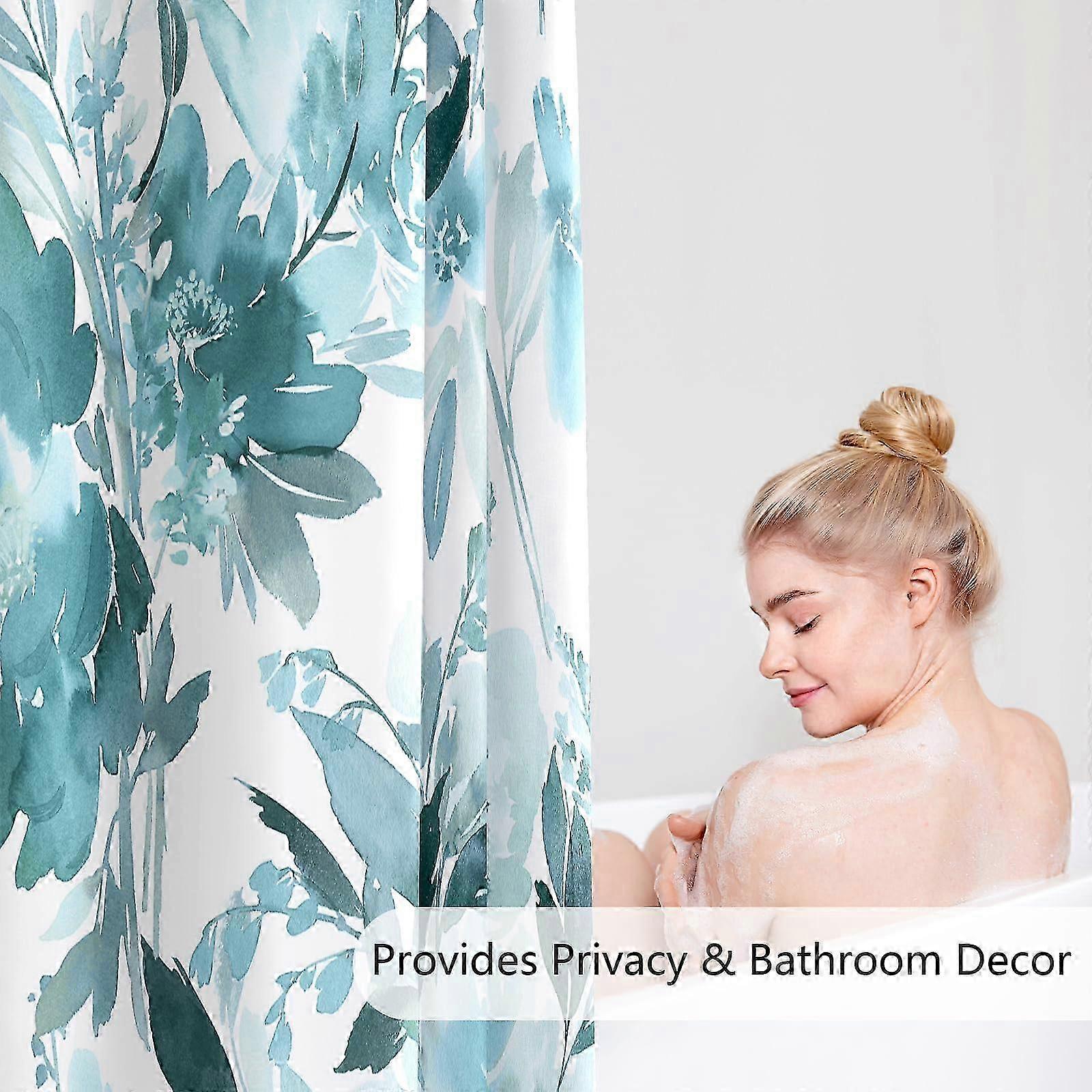 Solid Teal 72x72 Shower Panel