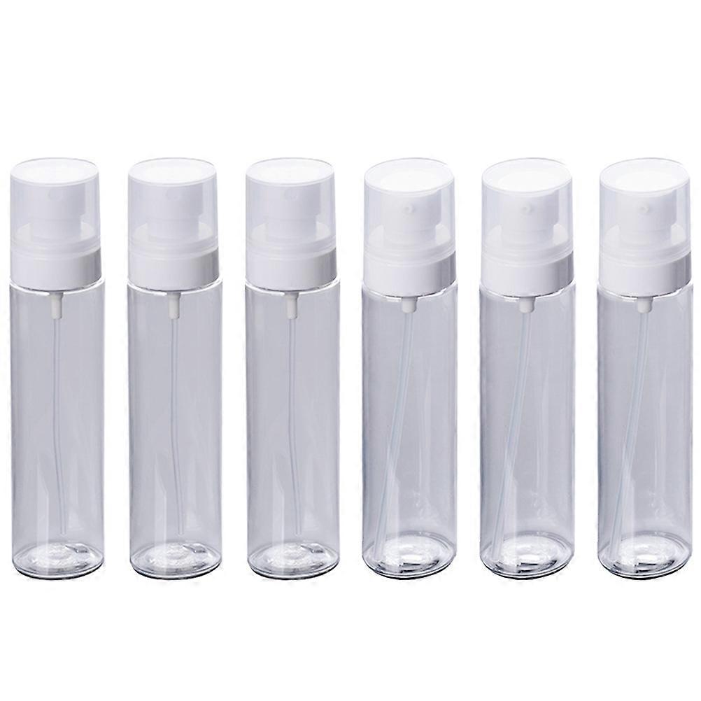 Multifunctional Transparent Spray Bottle Set for Storage 6Pcs Empty Bottles