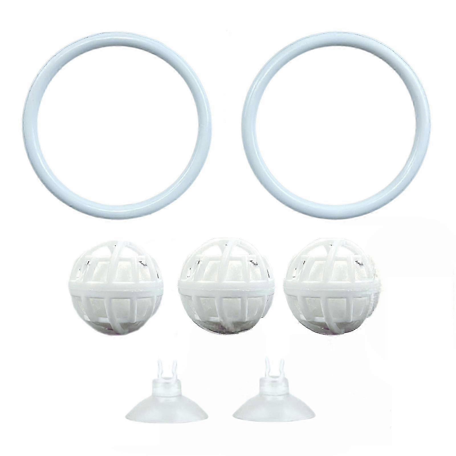 Floating Betta Rings Nitrobacteria Filter Set