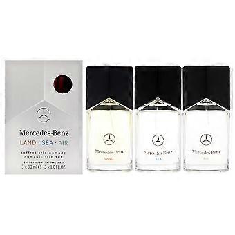 Mercedes Benz Mercedes Benz Lsa By Mercedes-benz For Men - 3 Pc Gift Set 1.0oz Land Edp Spray, 1.0oz Sea Edp Spray, 1.0oz Air Edp Spray