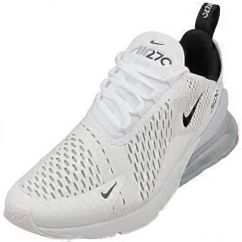 Nike Air Max 270 Mens Fashion Trainers in White Black