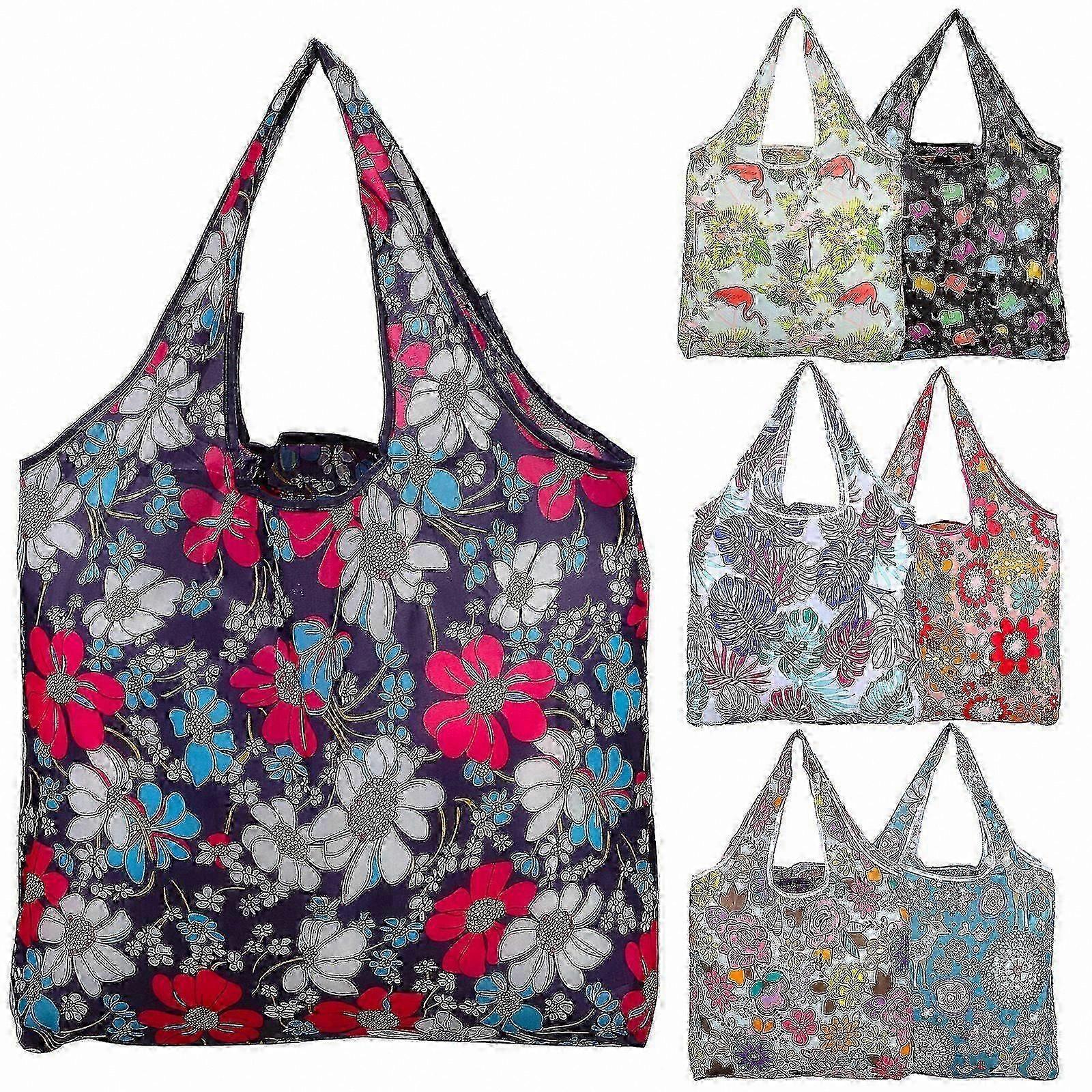 Washable Foldable Grocery Tote Pack