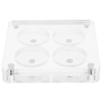 Magnetic Eyeshadow Palette Holder with Lid, Four Slots