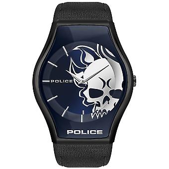 Police watches sphere Watch for Men Analog Quartz with Synthetic Leather Bracelet PL.16114JSU-03