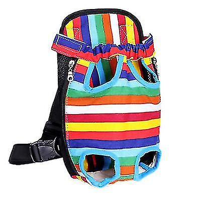 Color Bar Outdoor Portable Pet Bag