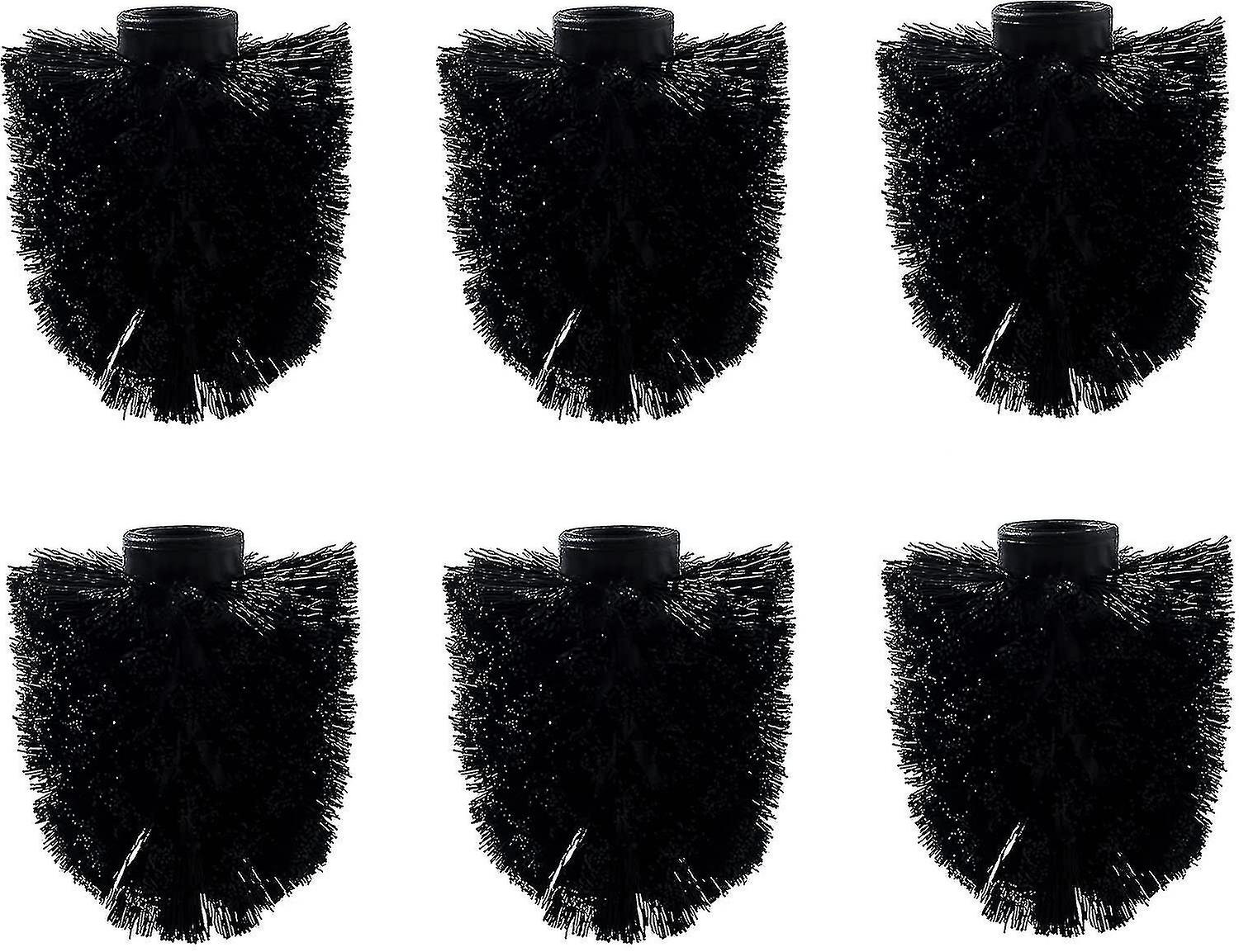 6ks WC náhradní kartáčová hlava bílá náhradní kartáče průměr 8cm A