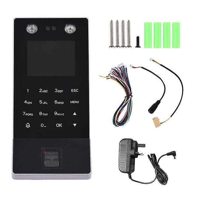 Face Recognition Fingerprint Password Attendance Machine Access Control Time Clock Recorder Employee Checking-in Recorder