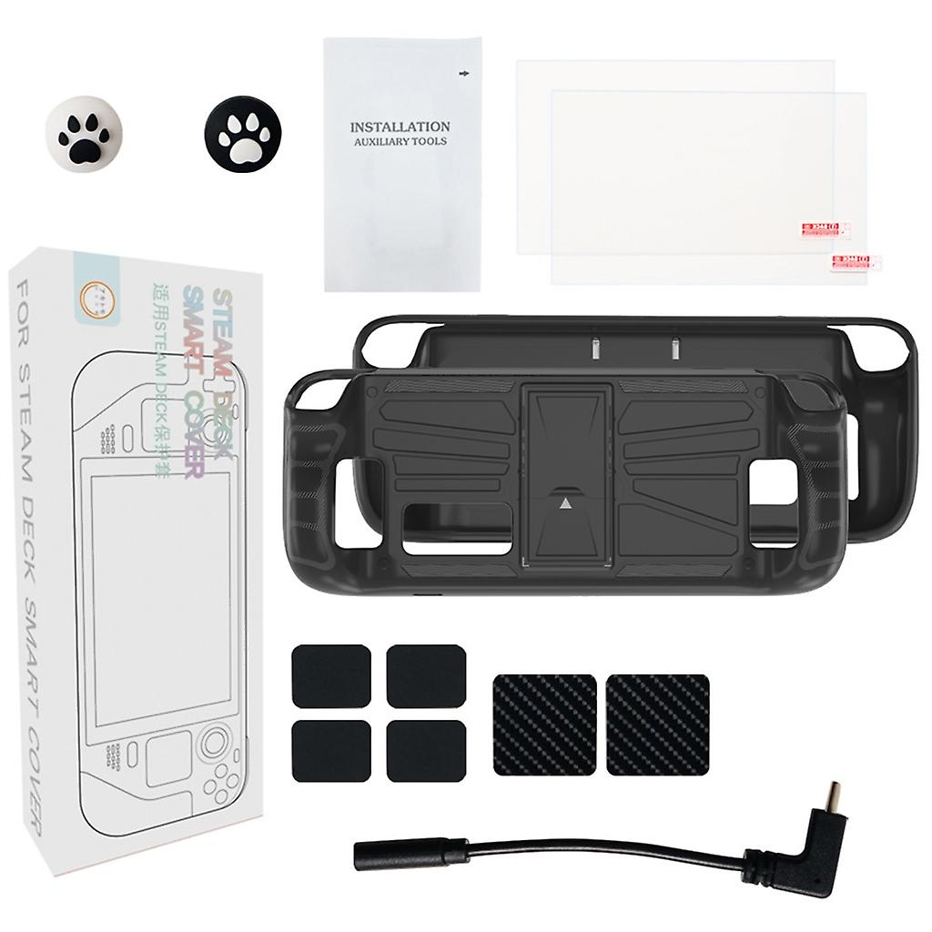 Kickstand Shell for Steam Deck Game Console Anti-Scratch Protective Accessories