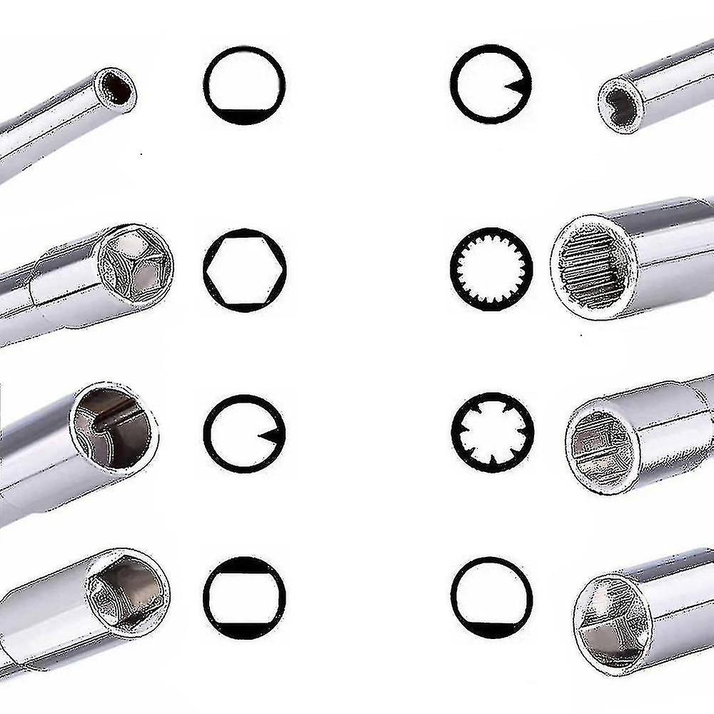 8pcs Carburetor Adjustment Tool Carburetor Adjusting Screwdriver Adjustment Tool Kit