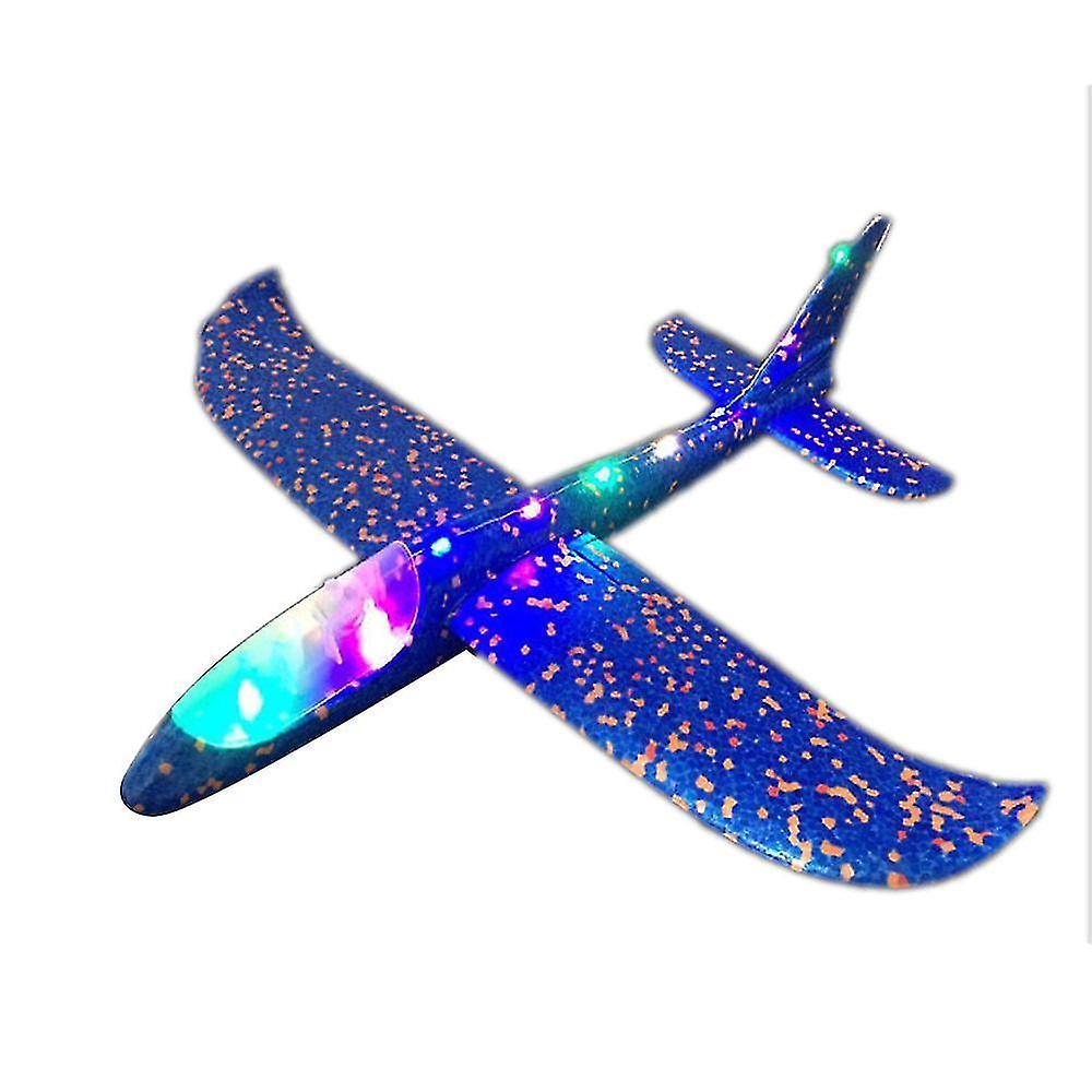 Blue lights Epp Foam Launch Glider Plane Toy