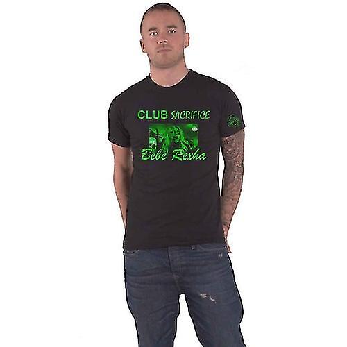 Bebe Rexha Unisex Adult Club Sacrifice Sleeve Print T-Shirt