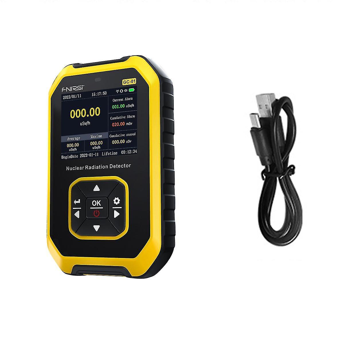 Gc01 Nuclear Radiation Detector Personal Dose Alarm Meter Geiger Counter