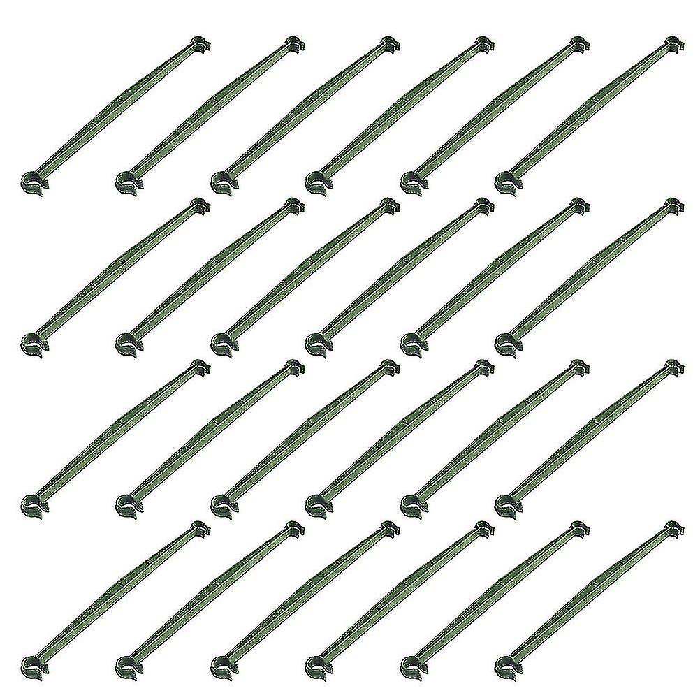 24pcs Gardening Expandable Rods Plastic Connecting Rod Brackets For Cucumber Tomato Vine Plant (extended Connecting Rod)