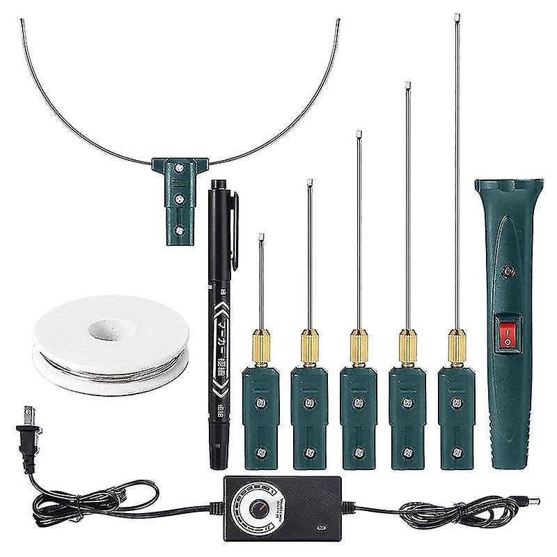 Hot Wire Foam Cutter Kit With Temperature Controller,100-240v/24w Electric Cutting For Art Craft Fo