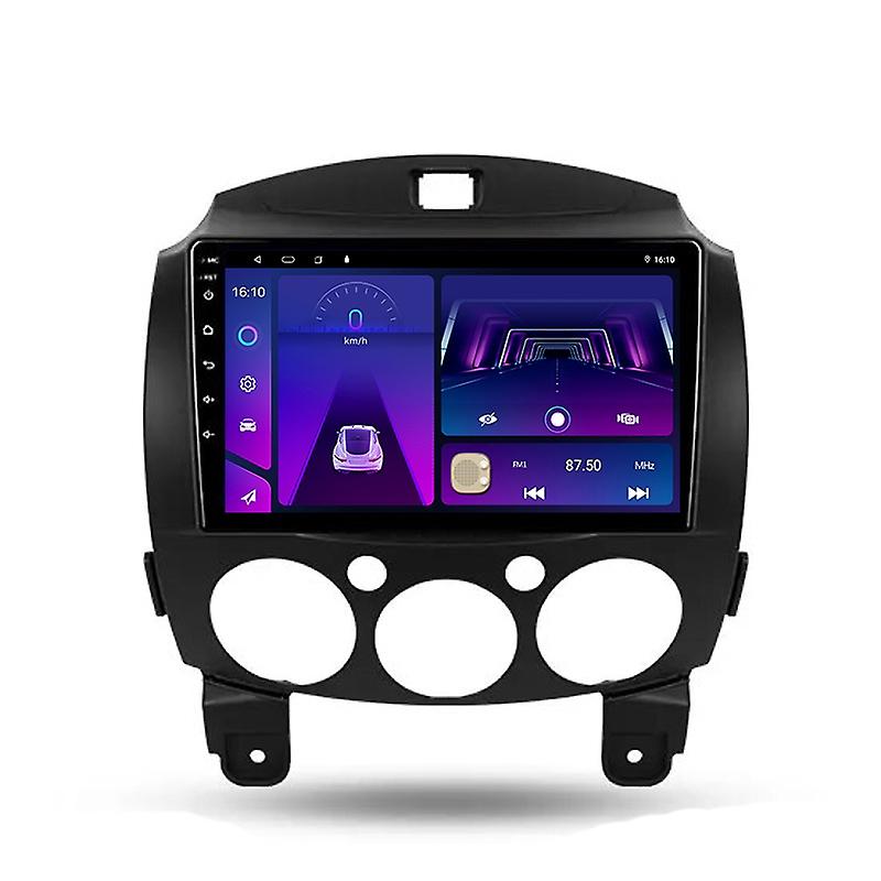 Android 2 Din Car Multimedia Player For Mazda 2 DE 2007 - 2014 Head Unit Stereo GPS Navigation WIFI