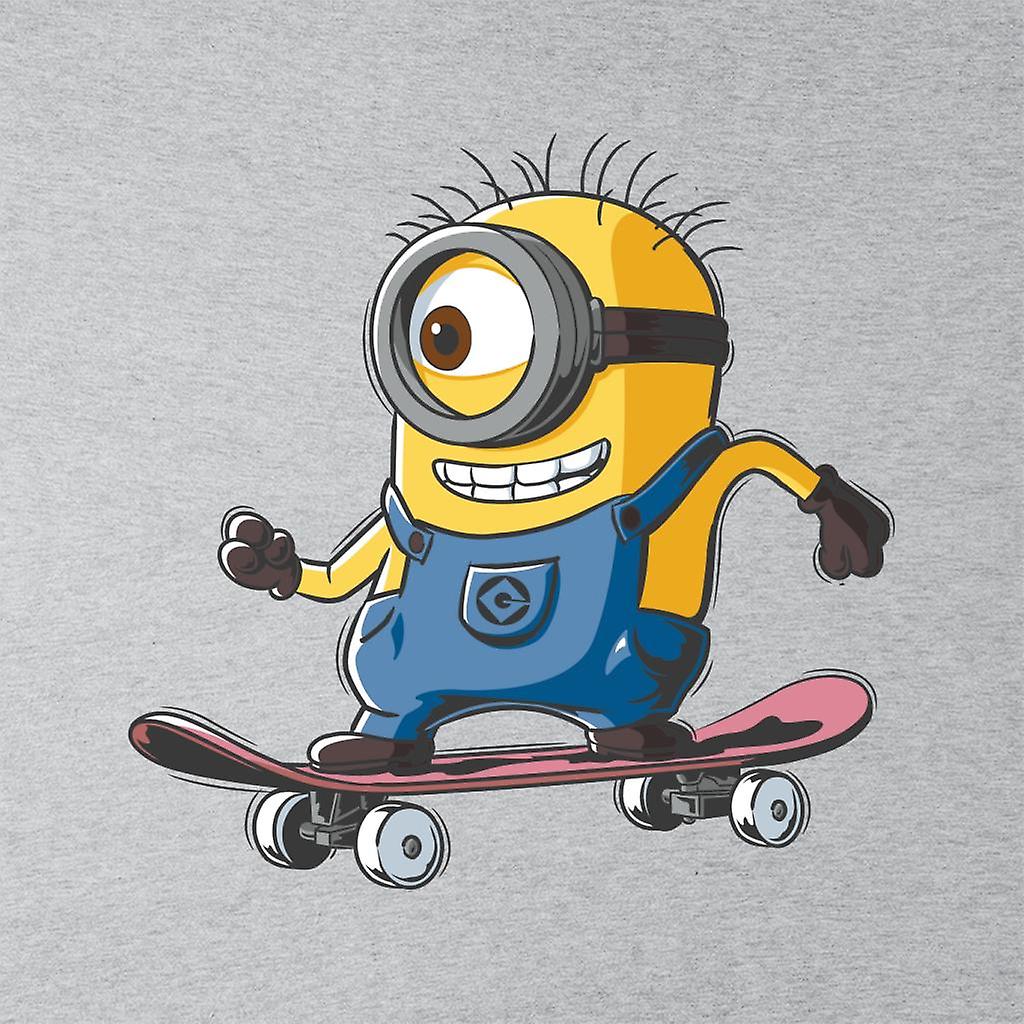 Despicable Me Carl The Minion Skateboarding Women
