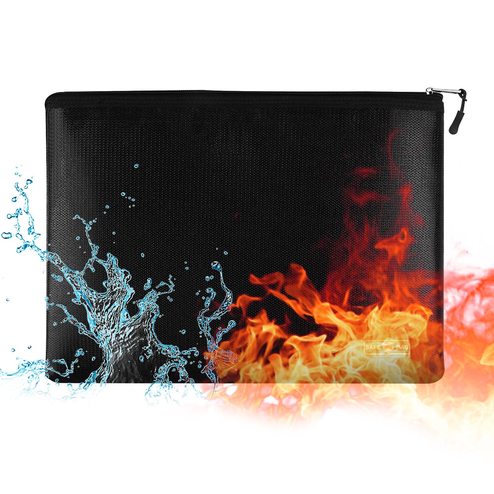 Fireproof Document Bag Fireproof And Waterproof File Folder Money Bag
