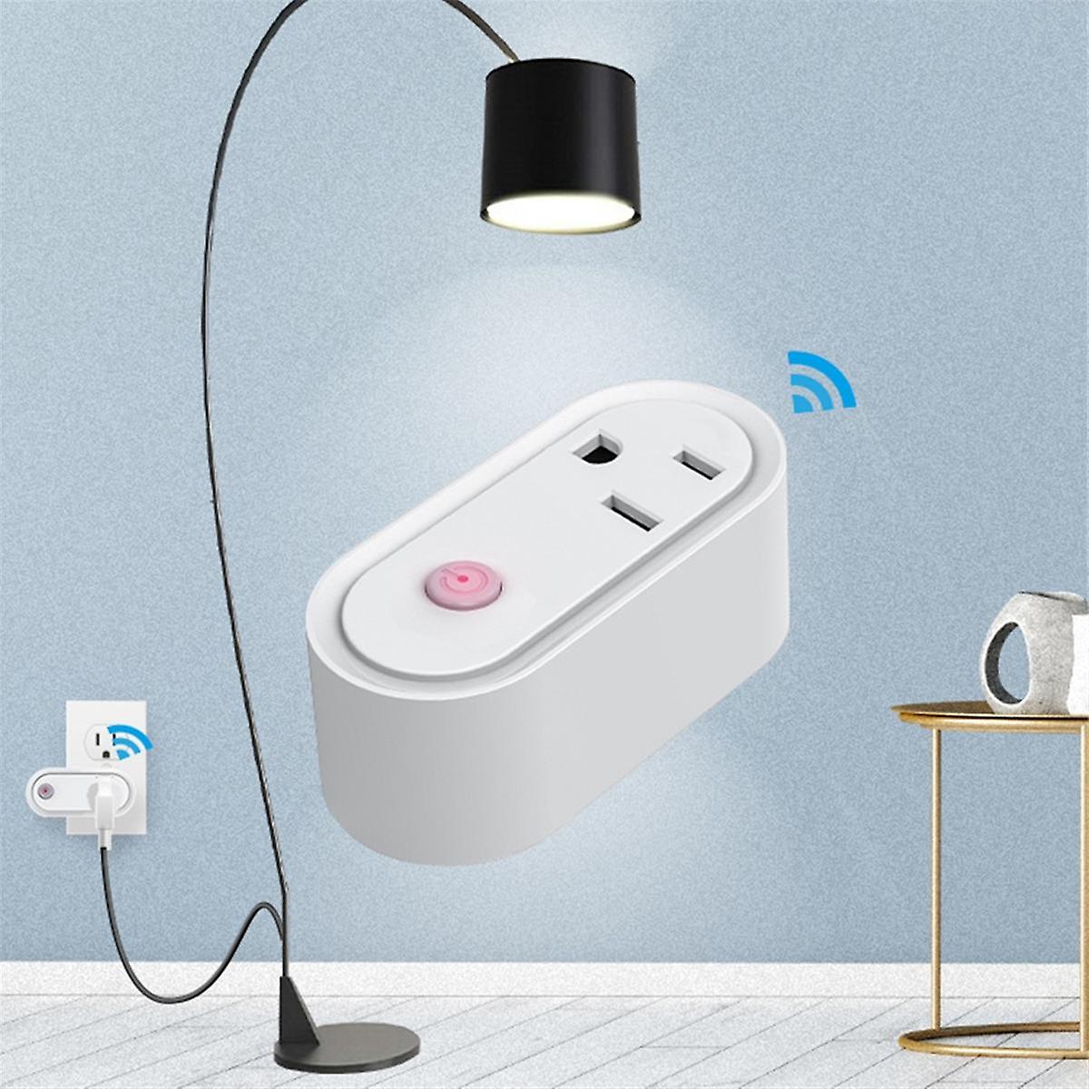 Smart Plug Matter WiFi Socket 15A Timer Outlet Power Monitor Support TUYA with for Google Home Alex