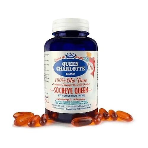 Pure sockeye salmon oil 120 capsules