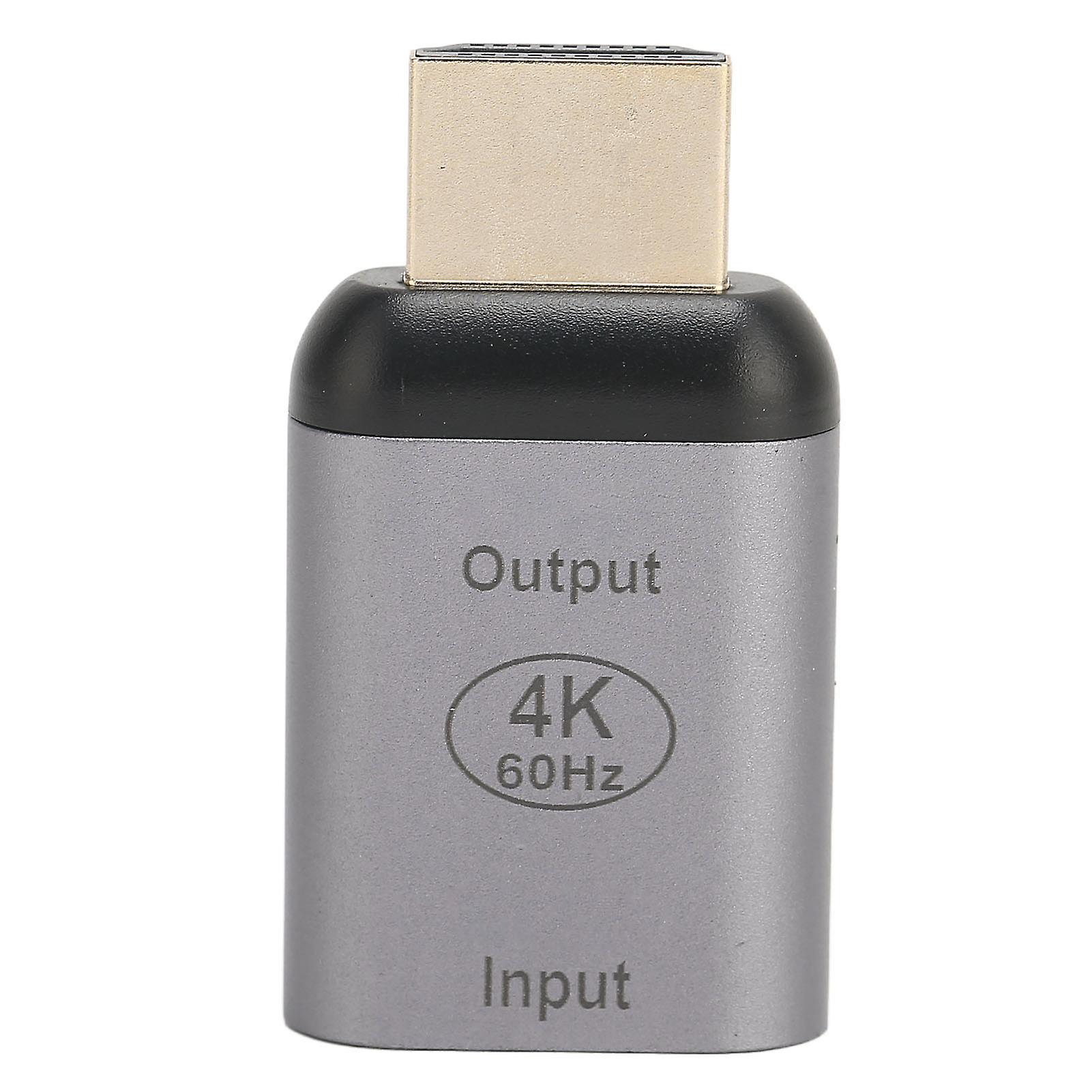 Adaptateur USB C femelle vers mâle 4K 60 Hz haute vitesse Plug and Play Type C vers HD Interface multimédia pour PC, téléphone, tablette