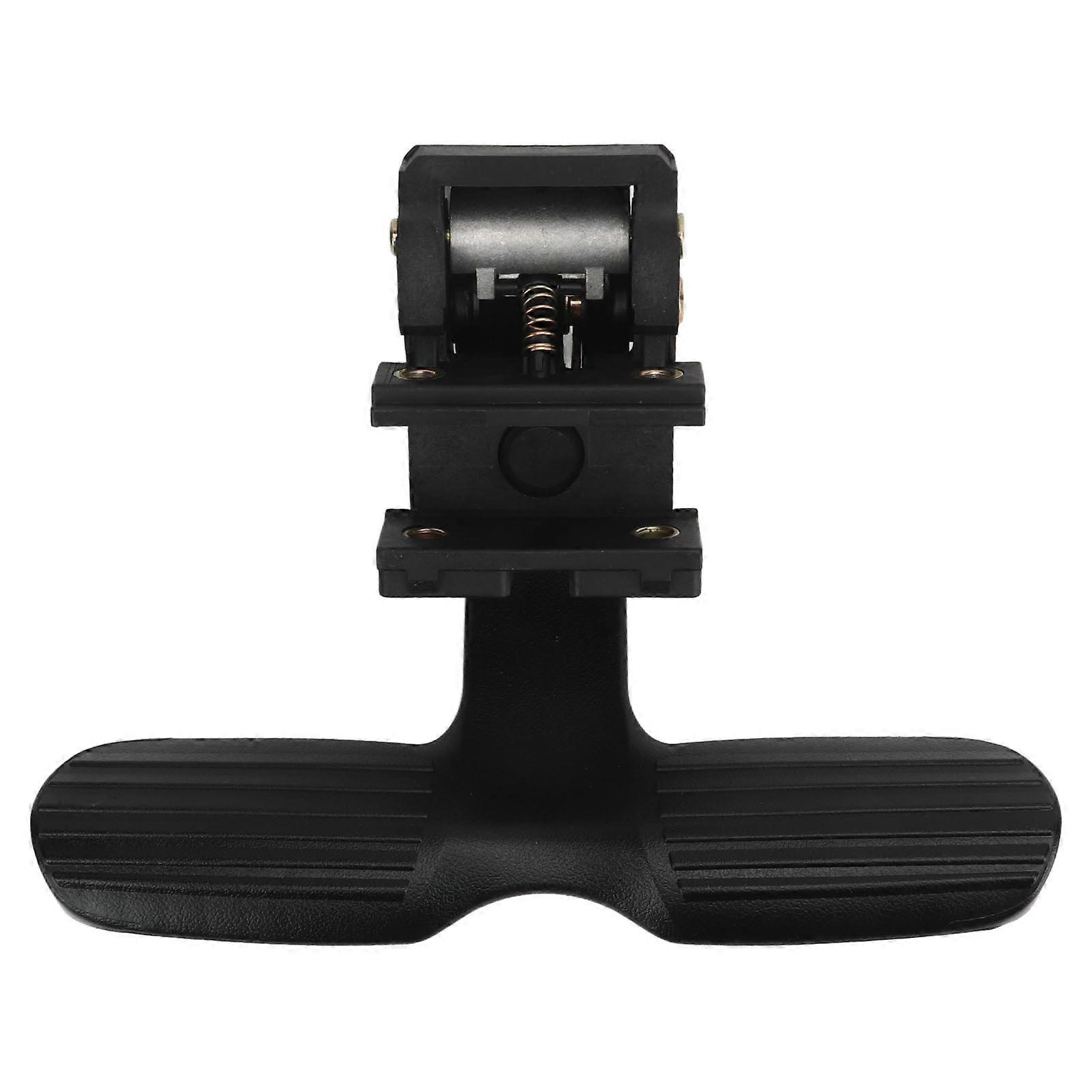 Retractable Rear Seat Foot Step Black Flexible Seat Back Footrest Pedal Automatic Rebound for Bus RV Commercial Vehicle