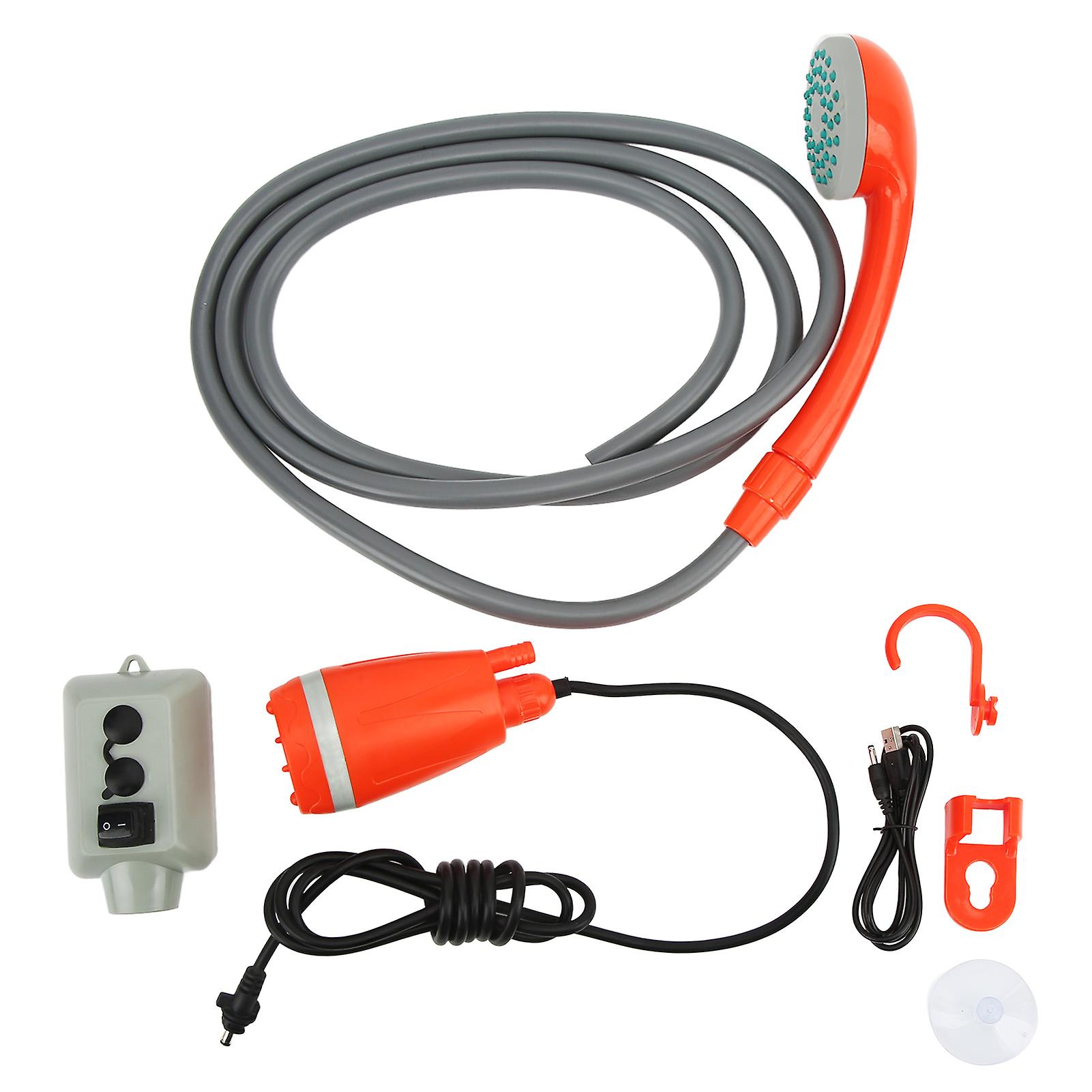 Universal USB Rechargeable Portable Camping Shower for RV Yacht Car