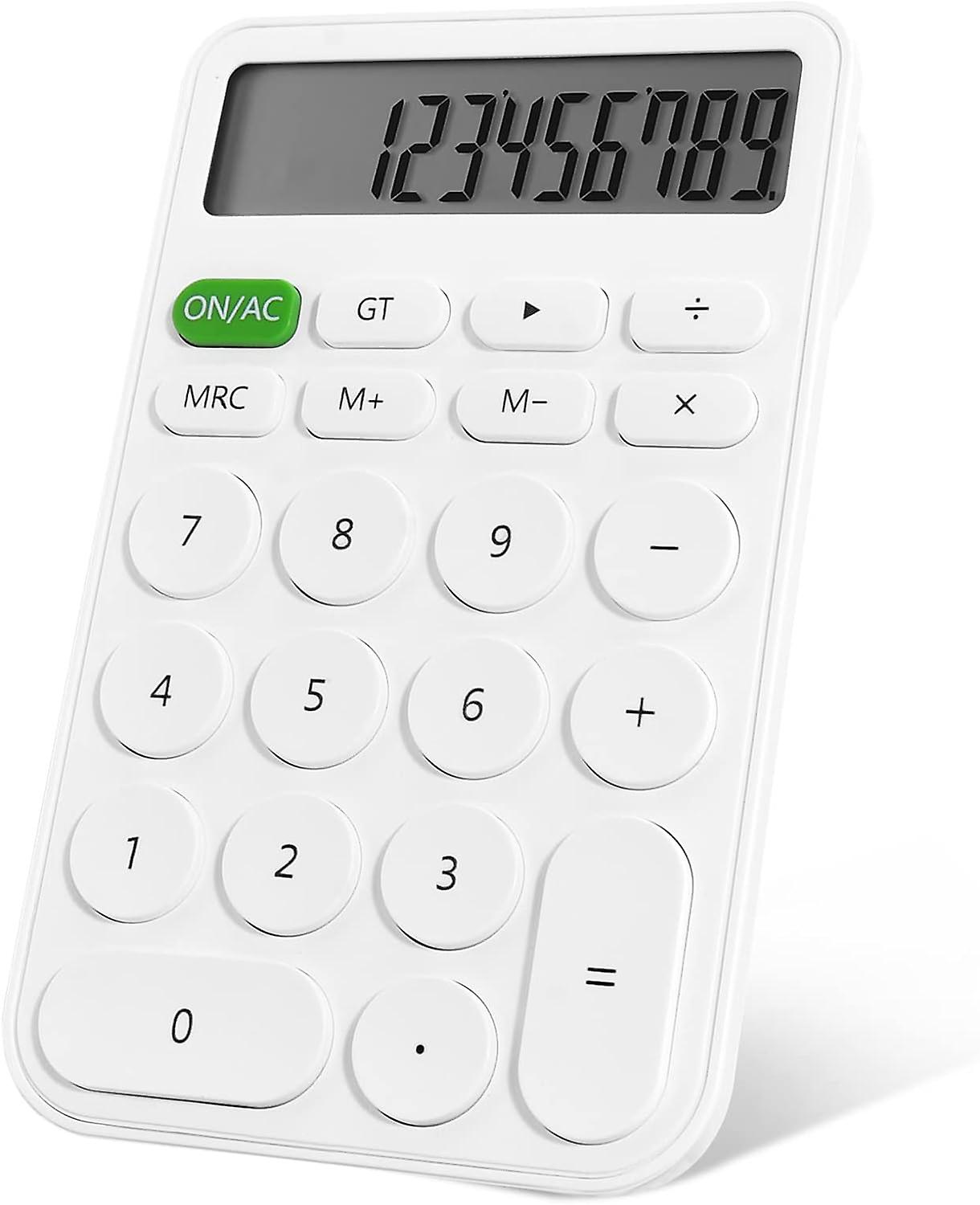 Student desktop calculator, basic desktop pocket calculator with 12-digit LCD display-Q33